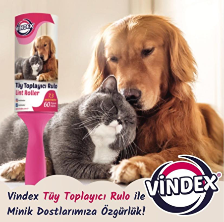 VİNDEX TÜY TOPLAYICI 60'LI x 10 ADET