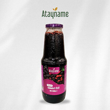 Atayname Taneli Karadut Özü 1400 G