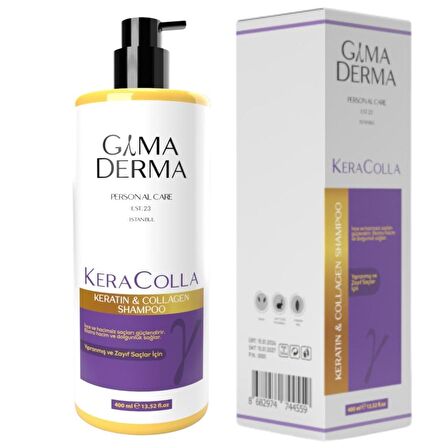 Keracolla Keratin Kolajen Vegan Şampuan 400 ml