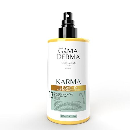 Karma Durulanmayan 13 Etkili Vegan Saç Bakım Spreyi 200 ml