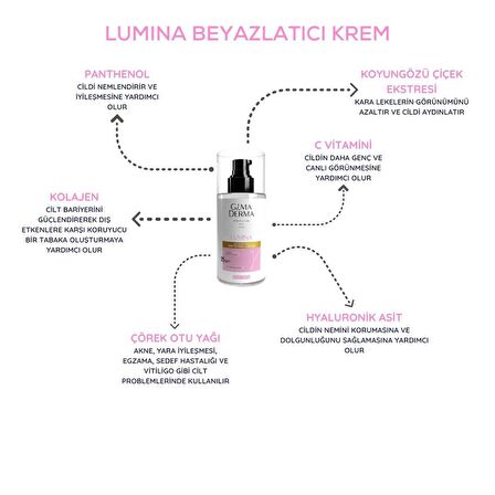 Lumina Beyazlatıcı Krem 35 SPF 100 ml