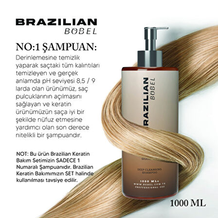 Brazilian No1 Arındırıcı Şampuan 1000 ml