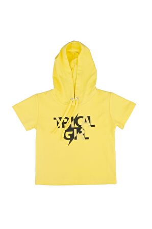 KIZ ÇOCUK KISA KOLLU SWEATSHIRT