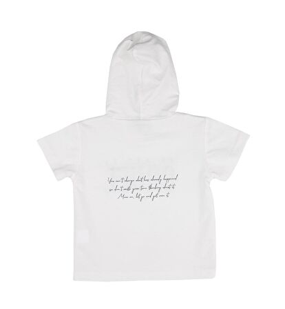 KIZ ÇOCUK KISA KOLLU SWEATSHIRT