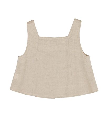 KIZ ÇOCUK ÖNÜ DÜĞMELİ BLUZ