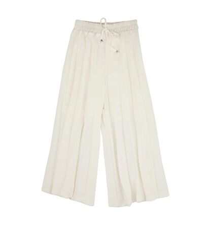 KIZ ÇOCUK BOL PAÇALI BELİ LASTİKLİ PANTOLON