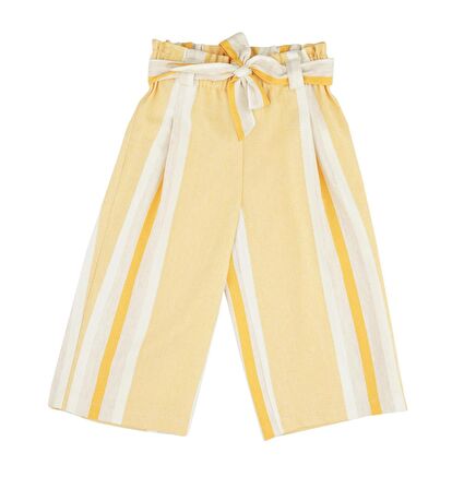 KIZ ÇOCUK KUŞAKLI PANTOLON