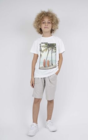 ERKEK ÇOCUK BERMUDA ŞORT 