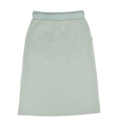 KIZ ÇOCUK İNCİ DETAYLI ETEK