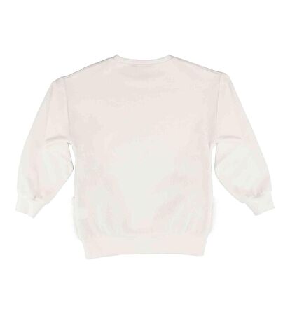 KIZ ÇOCUK PELUŞ CEPLİ SWEATSHIRT
