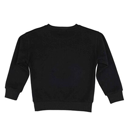 KIZ ÇOCUK PÜSKÜL DETAYLI SWEATSHIRT 