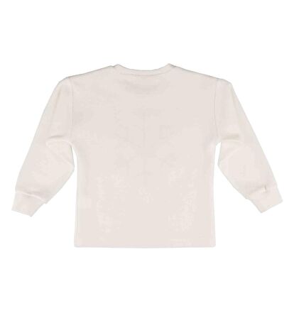 KIZ ÇOCUK KARTANESİ BASKILI SWEATSHIRT