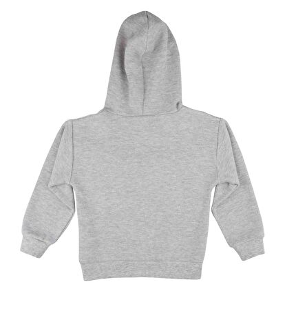 KIZ ÇOCUK PÜSKÜL DETAYLI KAPÜŞONLU SWEATSHIRT