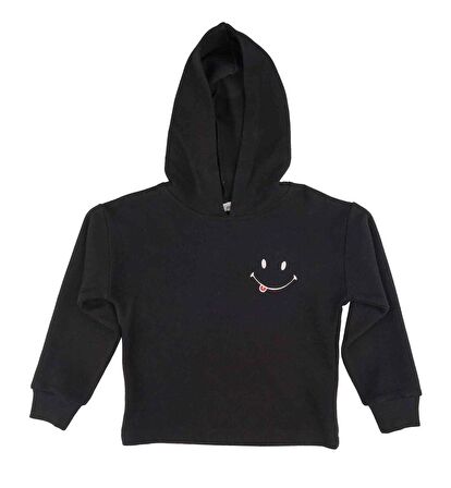 KIZ ÇOCUK KAPÜŞONLU SWEATSHIRT