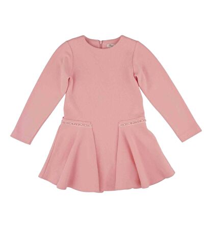 KIZ ÇOCUK YUMUŞAK DOKULU ELBİSE