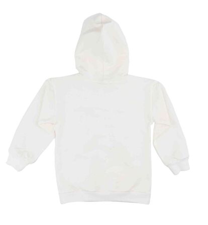 KIZ ÇOCUK KANGURU CEPLİ SWEATSHIRT