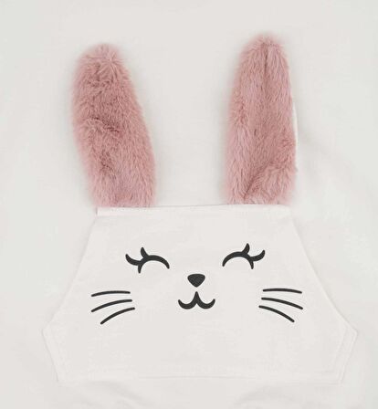 KIZ ÇOCUK KANGURU CEPLİ SWEATSHIRT
