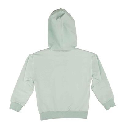 KIZ ÇOCUK HOLOGRAM BASKILI SWEATSHIRT 