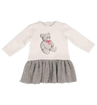 KIZ BEBEK DOKULU ELBİSE 
