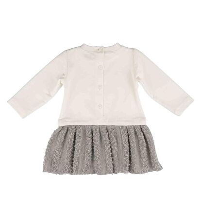 KIZ BEBEK DOKULU ELBİSE 