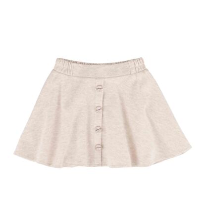 KIZ ÇOCUK SÜS DÜĞMELİ KLOŞE ETEK 