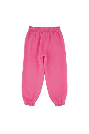 KIZ ÇOCUK LASTİKLİ JOGGER PANTOLON