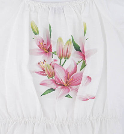 KIZ ÇOCUK BASKILI BLUZ 