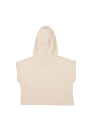 KIZ ÇOCUK KISA KOLLU SWEATSHIRT