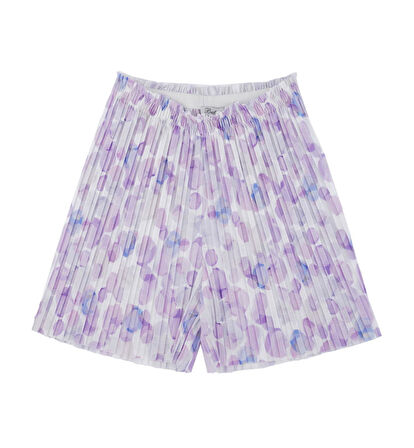 KIZ ÇOCUK PİLİLİ ŞORT