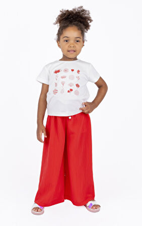 KIZ ÇOCUK BASKILI BLUZ 