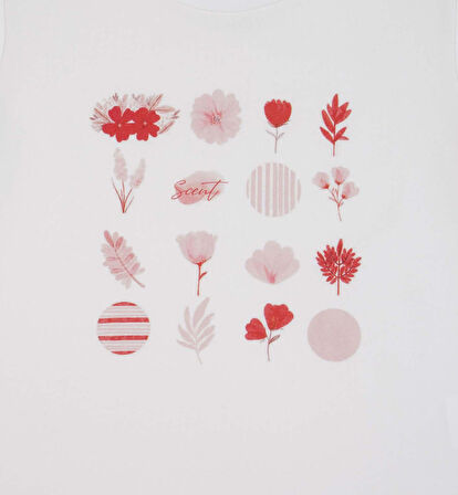 KIZ ÇOCUK BASKILI BLUZ 