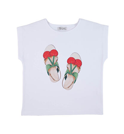 KIZ ÇOCUK BASKILI BLUZ 