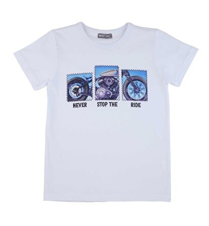 ERKEK ÇOCUK BASKILI T-SHIRT 