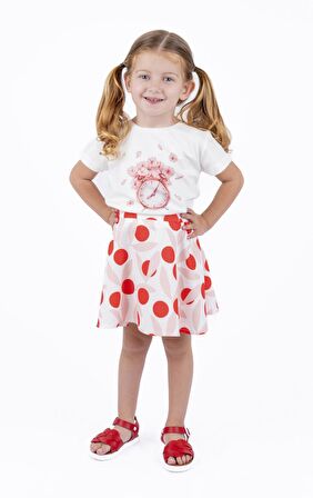 KIZ ÇOCUK BASKILI BLUZ 