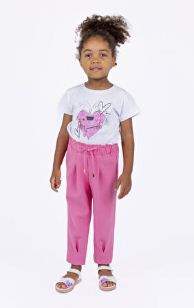 KIZ ÇOCUK BASKILI BLUZ 