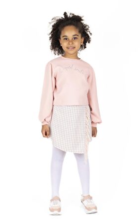 KIZ ÇOCUK BASKILI SWEATSHIRT BK23KK14312