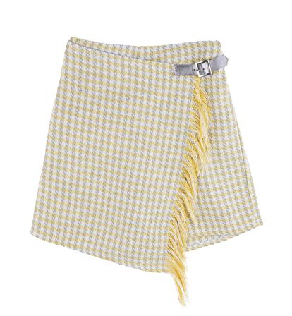 KIZ ÇOCUK KRUVAZE ŞORT ETEK 