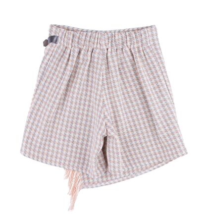 KIZ ÇOCUK KRUVAZE ŞORT ETEK 