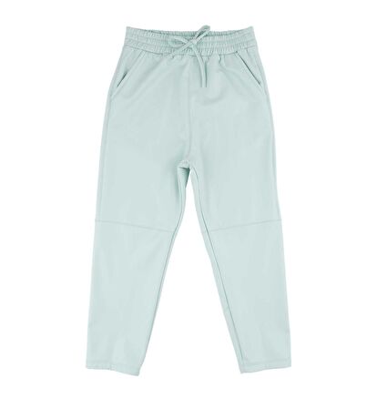 KIZ ÇOCUK DERİ HAVUÇ PANTOLON 