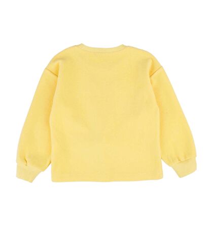 Kız Çocuk Baskılı Sweatshırt 