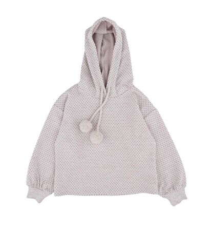 Kız Çocuk Ponponlu Sweatshırt 