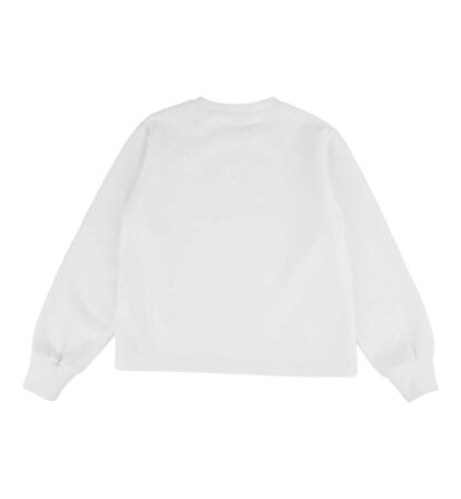 KIZ ÇOCUK BONCUKLU SWEATSHIRT 