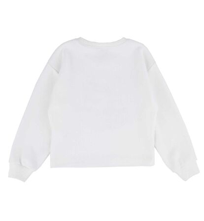 KIZ ÇOCUK BASKILI SWEATSHIRT 