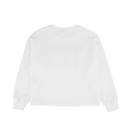KIZ ÇOCUK BASKILI SWEATSHIRT 