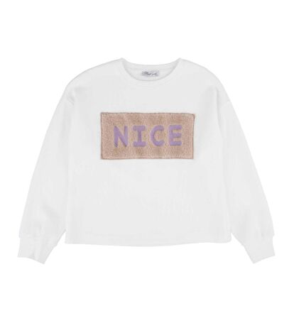 KIZ ÇOCUK BASKILI SWEATSHIRT 