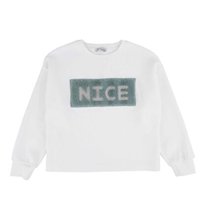 KIZ ÇOCUK BASKILI SWEATSHIRT 