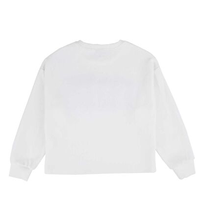 KIZ ÇOCUK BASKILI SWEATSHIRT 