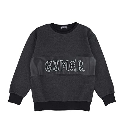 Erkek Çocuk Baskılı Sweatshirt