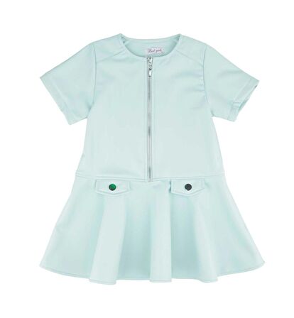 KIZ ÇOCUK KISA KOLLU ELBİSE