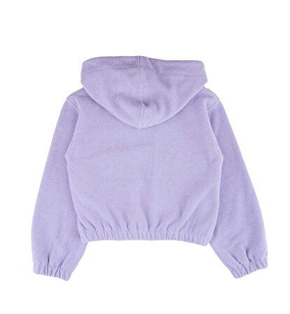 KIZ ÇOCUK KAPÜŞONLU FERMUARLI SWEATSHIRT BK23KK14349 